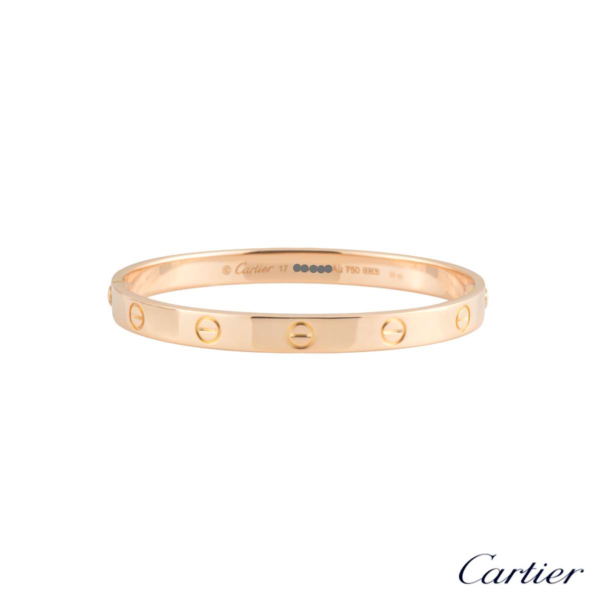 Cartier Love Bracelet 18k Pink Gold B6035617